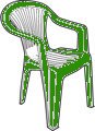 Green Patio Chair